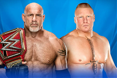 Goldberg vs. Brock Lesnar (WWE, Wrestlemania 33)