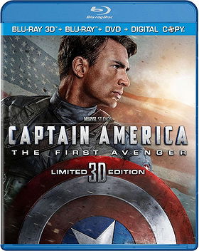 Captain America: The First Avenger (Three-Disc Combo: Blu-ray 3D / Blu-ray / DVD / Digital Copy)