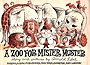 A Zoo For Mister Muster - Weekly Reader - Hardcover - 1962 Edition