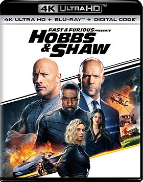 Fast & Furious Presents: Hobbs & Shaw (4K Ultra HD + Blu-ray + Digital Code)