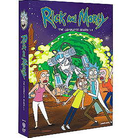 Rick & Morty Complete Seasons 1-4 (DVD, 2020)