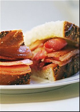Bacon Butty (Bacon Sandwich)