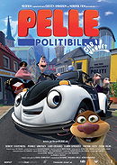 Pelle Politibil går i vannet