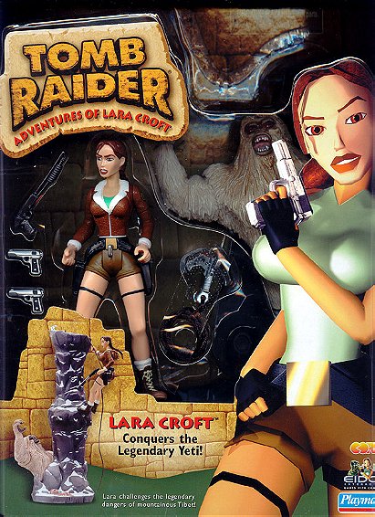 Tomb Raider: Lara Croft Conquers the Legendary Yeti Action Figure