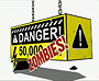 Danger! 50,000 Zombies!
