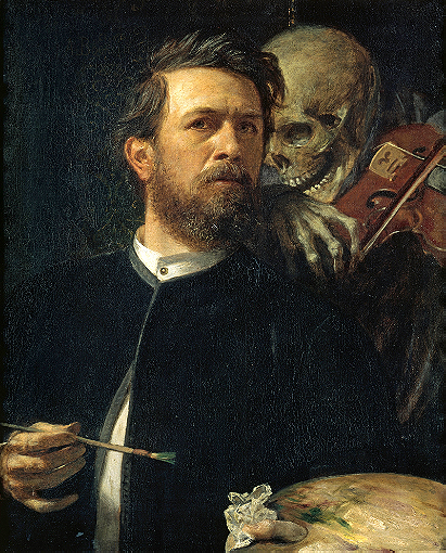 Self-Portrait with Death as a Fiddler