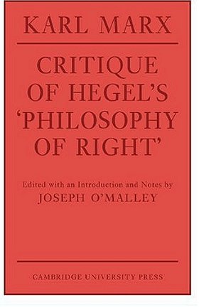Critique of Hegel's Philosophy of Right