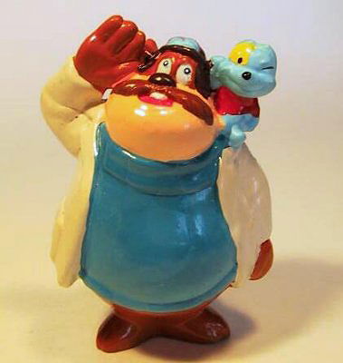 Chip 'n Dale Rescue Rangers Monterey Jack with Zipper PVC Figurine