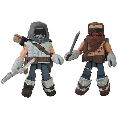 Tomb Raider Minimates Scavenger and Scavenger Archer