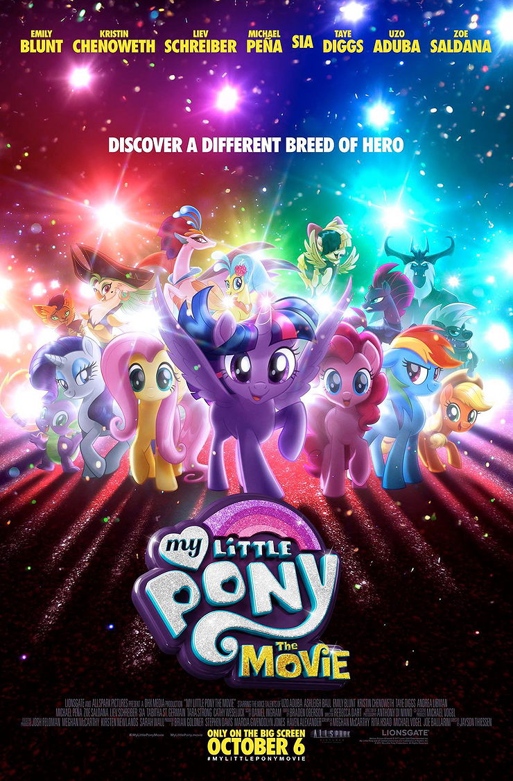 An average movie a review of My Little Pony: The Movie