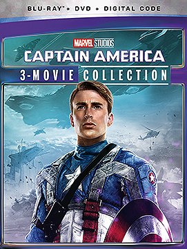 Captain America: 3-Movie Collection (Club Exclusive) Blu-ray + DVD + Digital Code
