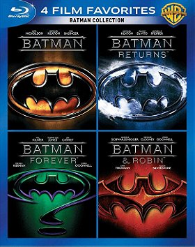 4 Film Favorites: Batman Collection (Batman / Batman Returns / Batman Forever / Batman & Robin) 