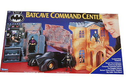 Batman Returns Batcave Command Center Kenner toys 1991