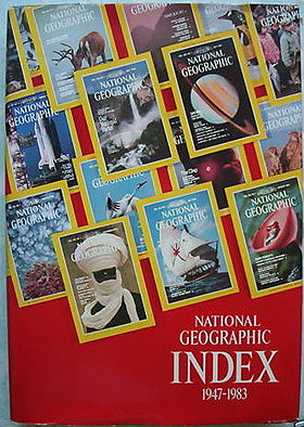 National Geographic Index, 1947-1983