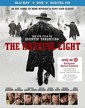 The Hateful Eight (Exclusive Lenticular Slip Cover and Bonus Content) [Blu-ray/DVD/Digital HD]
