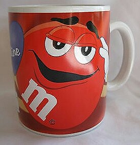 M&M's Galerie Mug (Red Valentine's Be Mine)