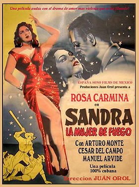 Sandra, la mujer de fuego