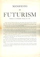 Manifiesto of Futurism
