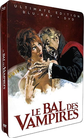 The Fearless Vampire Killers Blu-ray + DVD STEELBOOK Region B Import