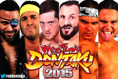 Roppongi Vice vs. The Young Bucks vs. reDRagon (NJPW, Wrestling Dontaku 2015, 05/03/15)
