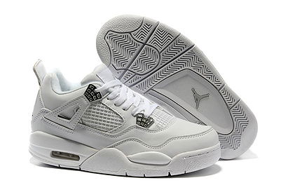 Jordan Retro 4 Womens All White