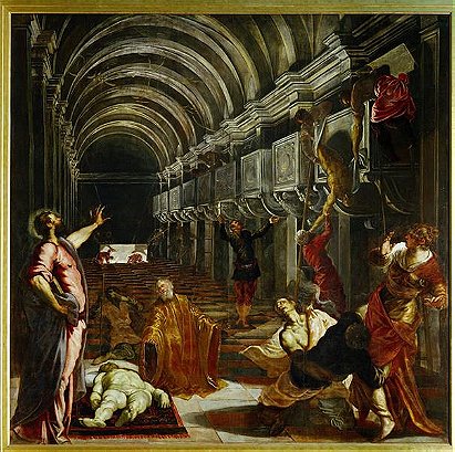 Finding of the body of St Mark, c.1562