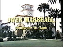 Owen Marshall, Counselor at Law                                  (1971-1974)