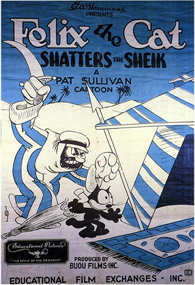 Felix the Cat Shatters the Sheik