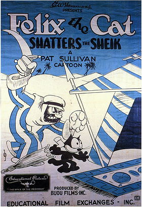 Felix the Cat Shatters the Sheik