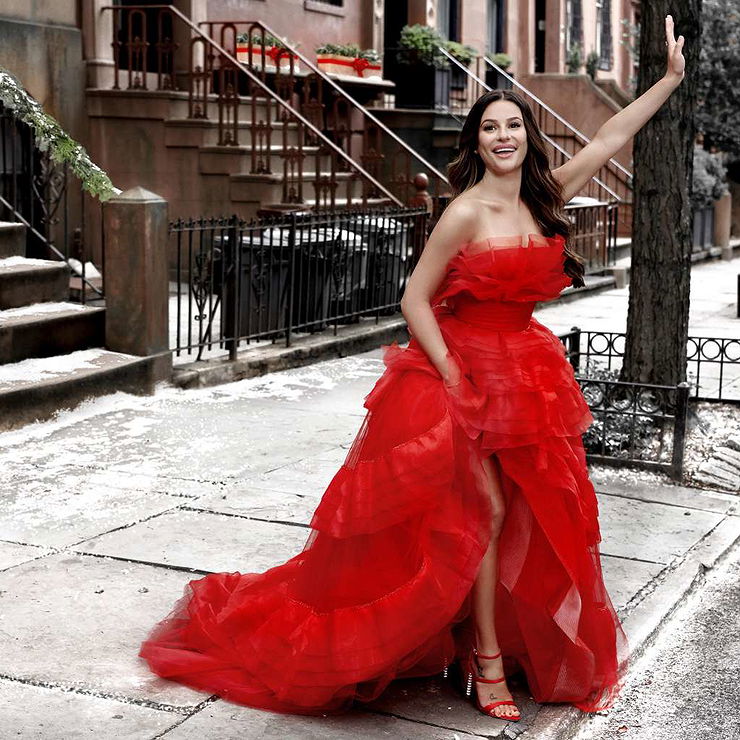 Lea Michele Christmas In The City Shoot 2019 List