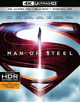 Man of Steel (4K Ultra HD + Blu-ray + Digital HD)