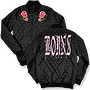 BØRNS Rose Reversible Quilted Bomber Jacket