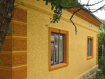 Wet lining - the use of decorative plaster