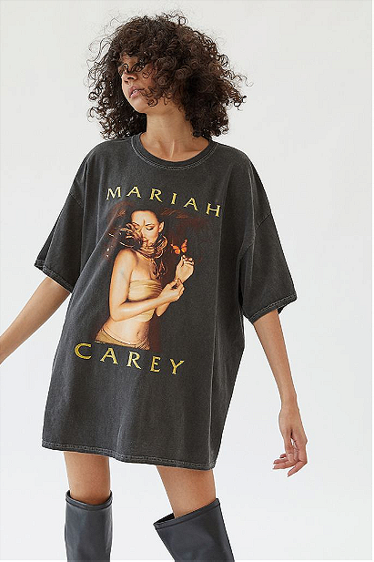 Mariah Carey T-Shirt Dress | Urban Outfitters