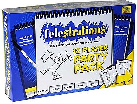 Telestrations: The Telephone Game Sketched Out! — 12 Player Party Pack