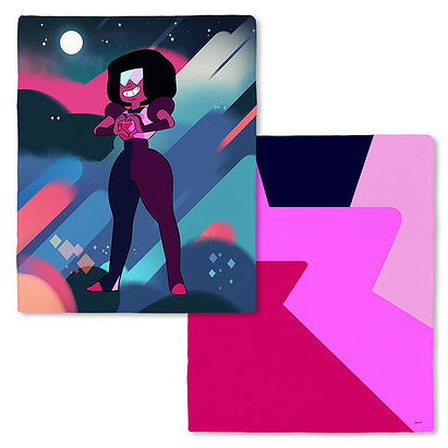 Steven Universe Garnet Fleece Throw Blanket