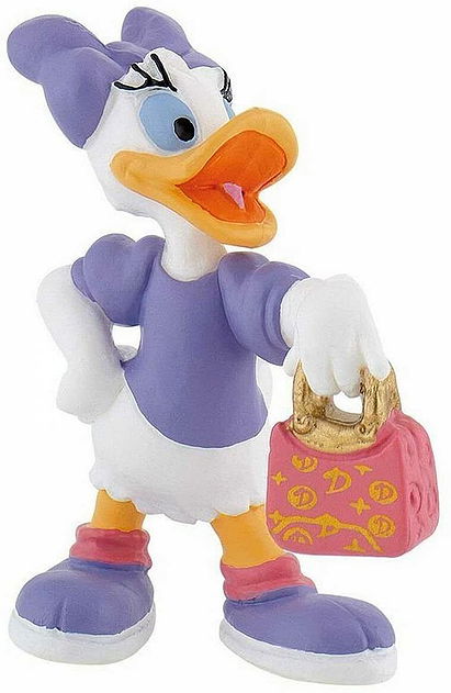 Daisy Duck Bullyland Germany 1980s PVC Toy