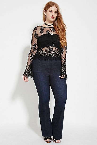 Plus Size Bootcut Jeans