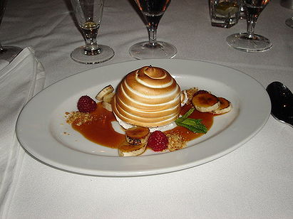 Banana Baked Alaska