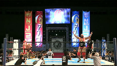 Michael Elgin vs. Kazuchika Okada (NJPW, G1 Climax 25 Day 2)