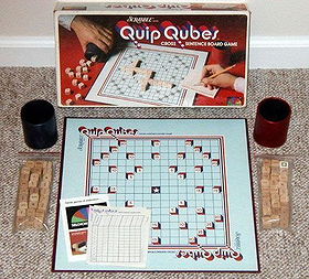 Quip Qubes: Cross Sentence Board Game