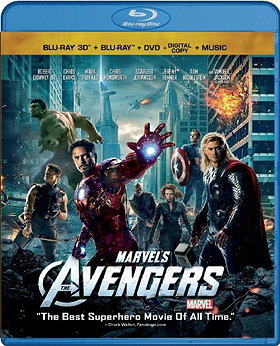 The Avengers (Blu-ray 3D + Blu-ray + DVD + Digital Copy + Music)