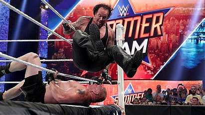 Brock Lesnar vs. Undertaker (WWE, Summerslam 2015)