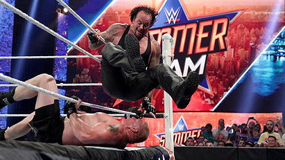 Brock Lesnar vs. Undertaker (WWE, Summerslam 2015)