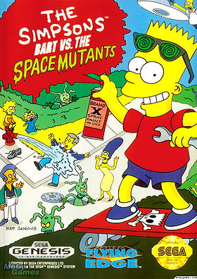 The Simpsons Bart Vs Space Mutants