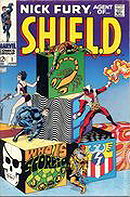 Nick Fury Agent of SHIELD (1968 1st Series) 	#1-18 	Marvel 	1968 - 1971