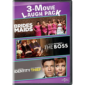 Bridesmaids / The Boss / Identity Thief (3 Movie Laugh Pack)