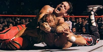 Shawn Michaels vs. Triple H vs. Chris Benoit (2004/04/18)