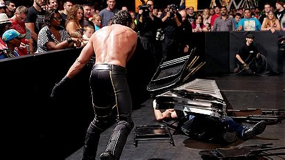 Dean Ambrose vs. Seth Rollins (WWE, Money in the Bank 2015)