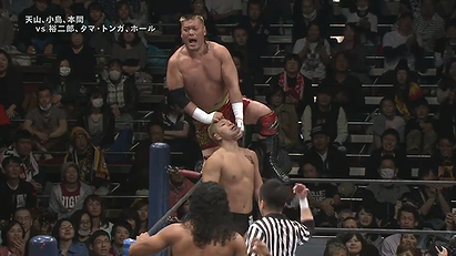 Yujiro Takahashi, Tama Tonga & Cody Hall vs. Hiroyoshi Tenzan, Satoshi Kojima & Tomoaki Honma (NJPW, Invasion Attack 2015)